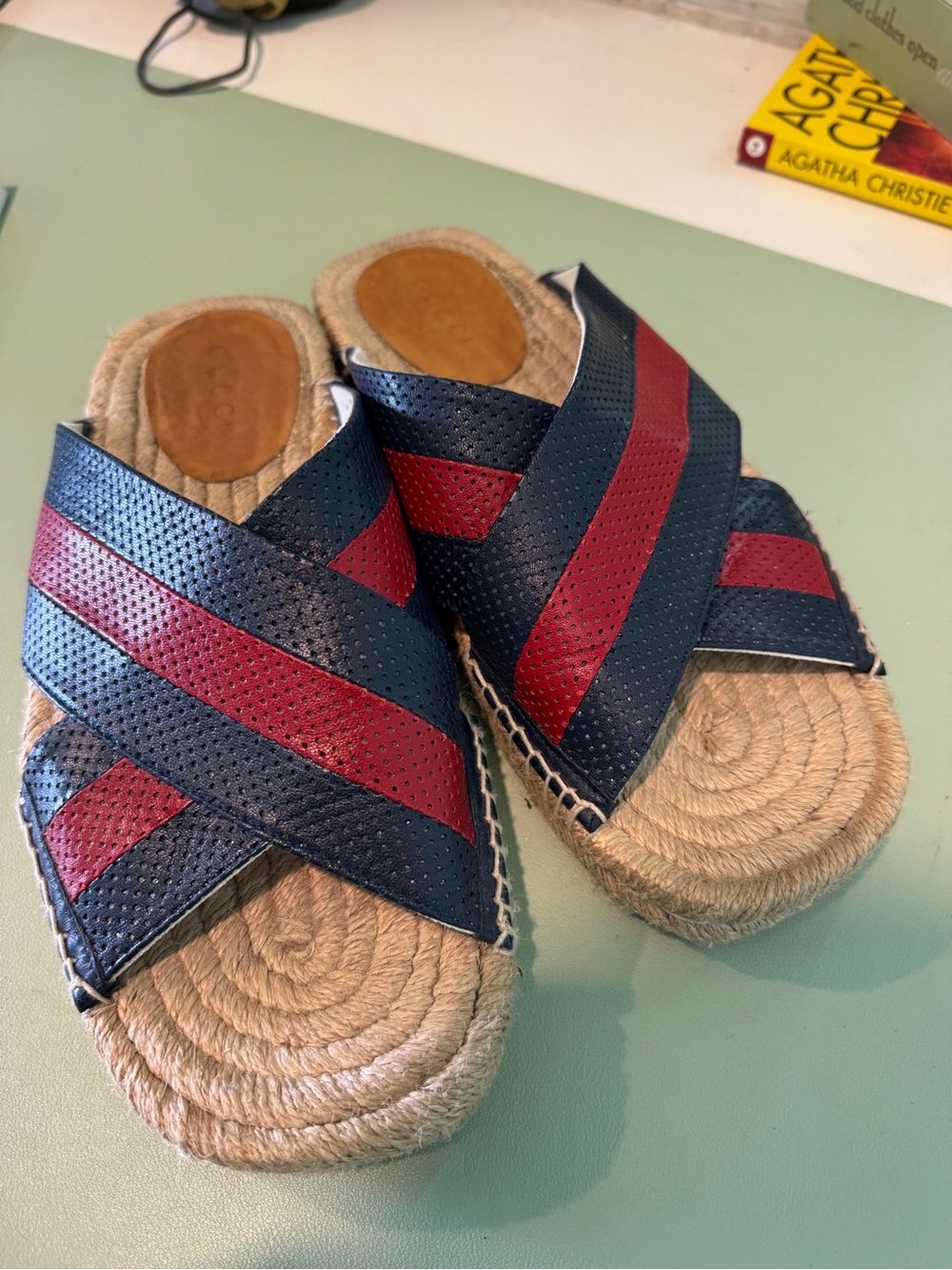 Gucci Leather Sandals